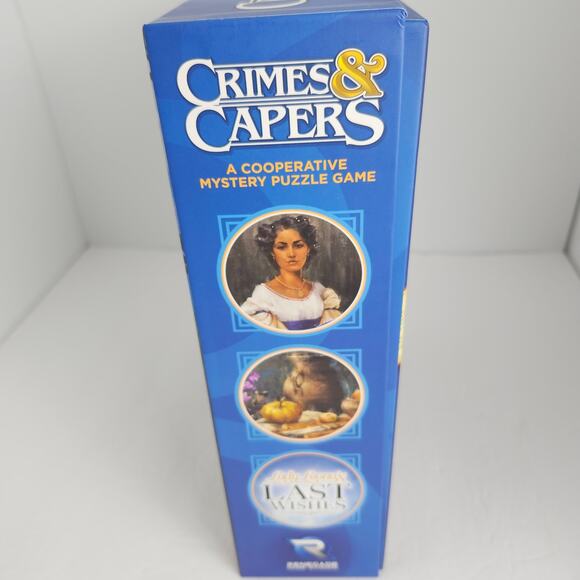 Crimes & Capers Lady Leona's Last Wishes Board Game 2021 Renegade Pre-Owned - Picture 11 of 11